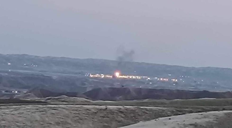 حمله پهپادی به میدان گازی کورمور در استان سلیمانیه