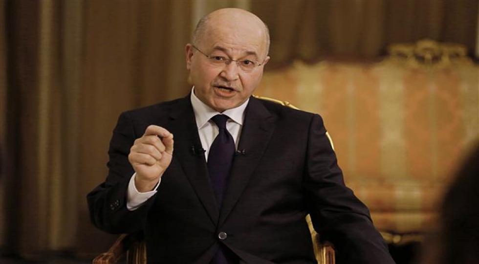تاکید برهم صالح بر لزوم گفت وگوی فوری بغداد و اربیل درباره صادرات نفت