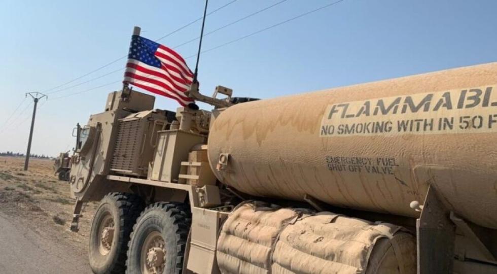 نیروهای آمریکایی محموله جدیدی از نفت سوریه را به شمال عراق بردند
