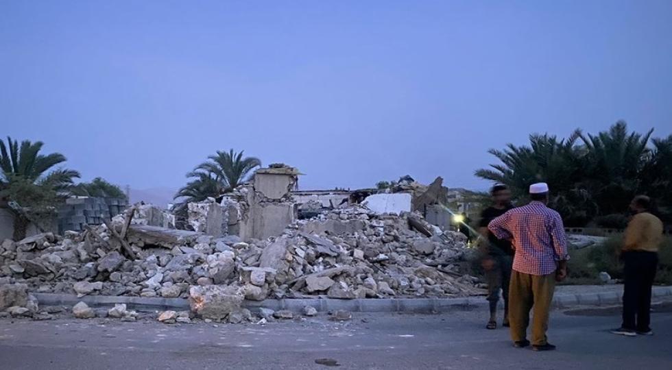 ٤٩ کشته و زخمی در زلزله ۶.۱ ریشتری هرمزگان ایران