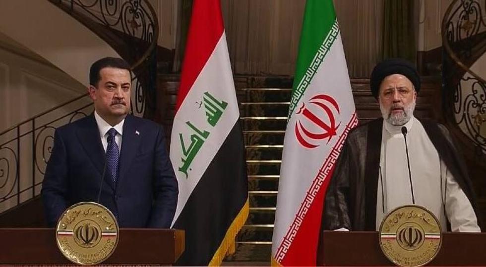 رئیسی در کنفرانس مطبوعاتی با السودانی: عراق نقش مهمی در امنیت منطقه دارد