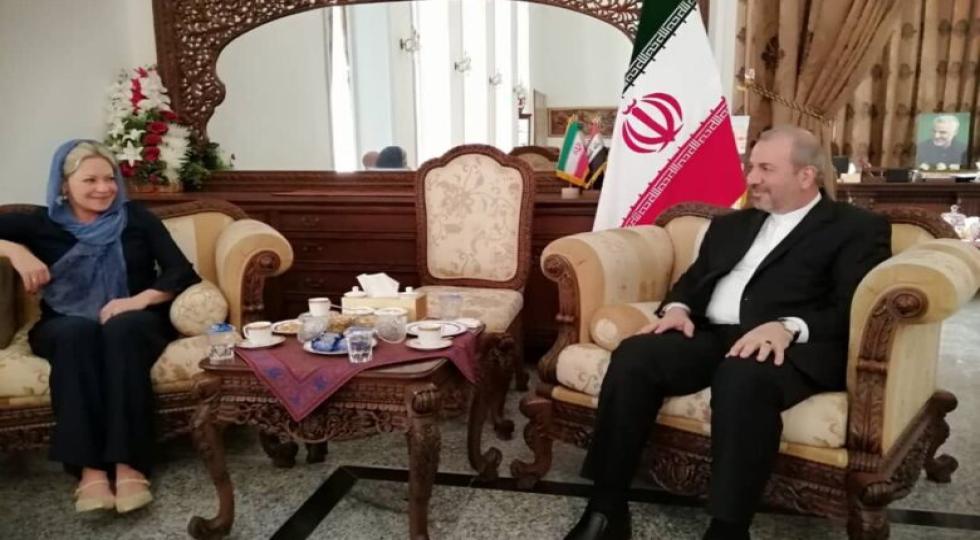 تاکید نمایندە سازمان ملل بر ضرورت تداوم همکاری‌های ایران و عراق