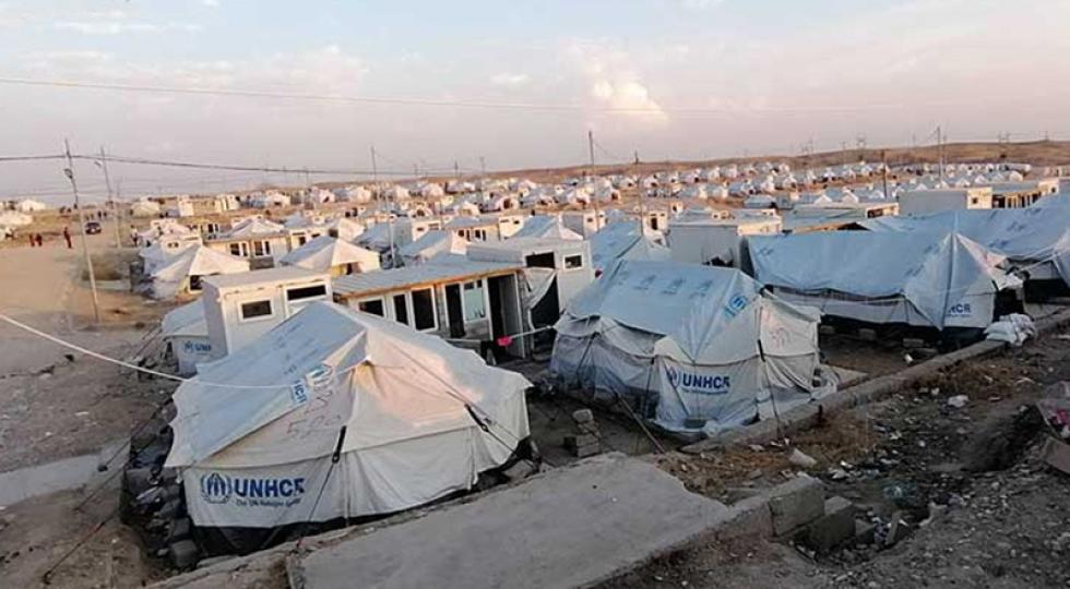 شمار اردوگاه های آوارگان در اقلیم کردستان