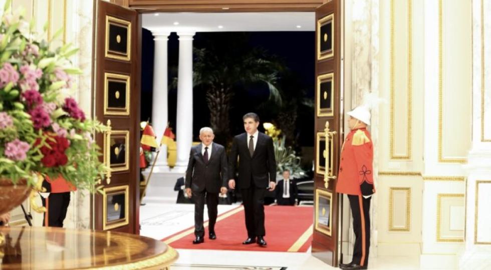 محور رایزنی های رئیس اقلیم کردستان و رئیس جمهور عراق در اربیل