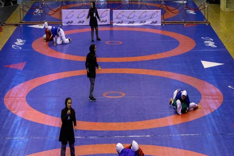 برگزاری مسابقات قهرمانی کشتی آلیش زنان در تهران