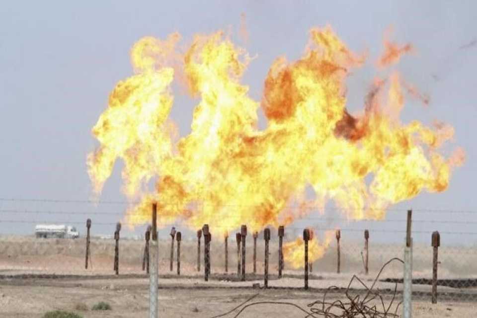آغاز فرآیند بهره برداری از گاز در میدان عکاز عراق با میانگین 60 فوت مکعب