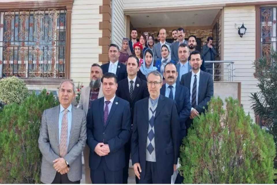 تقدیر سرکنسول ایران در سلیمانیه از دانشجویان برتر زبان و ادبیات فارسی دانشگاه سلیمانیه