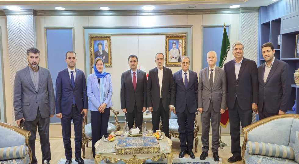 دیدار سرکنسول ابران در اربیل با رئیس دفتر هیات وزیران اقلیم کردستان 
