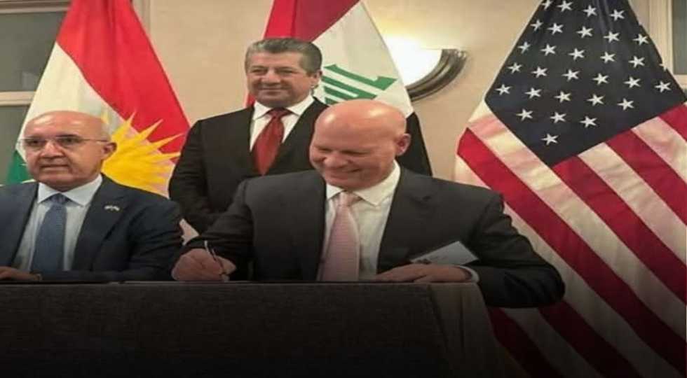  حکومەتی هەرێم بە بەهای ١١٠ ملیار دۆلار  گرێبەستی لەگەڵ دوو کۆمپانیای ئەمریکی واژووکرد
