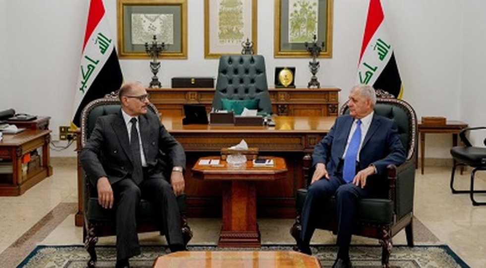 رایزنی رئیس جمهور و رئیس دادگاه عالی فدرال عراق در خصوص حقوق کارمندان دولتی اقلیم کردستان
