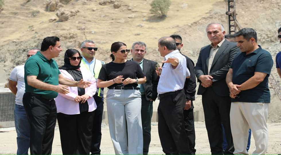 پارێزگاری هەڵەبجە پڕۆژەی ستراتیژی (دروستکردنی پردی تەنگی سەید محمد)ی لەسەر ڕووباری سیروان بەسەركردەوە