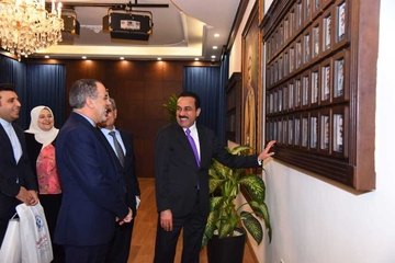 بە وێنە...پارێزگاری هەولێر، پێشوازى لە سەرکونسڵی گشتی کۆماری ئیسلامی ئێران کرد
