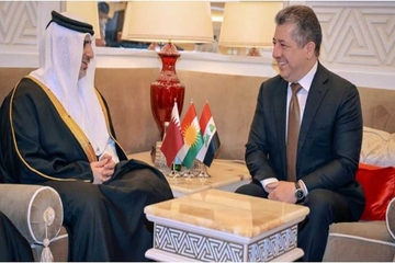 رایزنی نخست وزیر اقلیم کردستان و رئیس سازمان سرمایه‌گذاری قطر