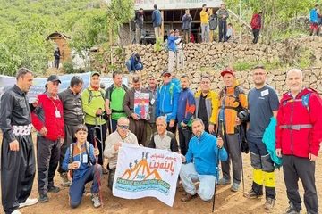 گەشتی هەفتانەی ستافێکی گرووپی شاخەوانی پایتەخت بۆ چیای سەفین ئەنجام درا