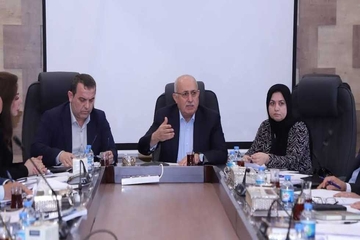 ئاوات شێخ جەناب لەگەڵ تیمی هاوبەشی دیوانی چاودێریی دارایی عێراق و هەرێم كۆبووەوە