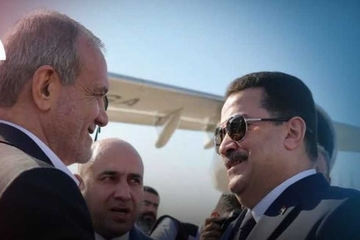سوودانی بۆ پزیشکیان: عێراق بۆ هەموو جۆرە هاوکارییەکی ئێران ئامادەیە