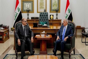 رایزنی رئیس جمهور و رئیس دادگاه عالی فدرال عراق در خصوص حقوق کارمندان دولتی اقلیم کردستان