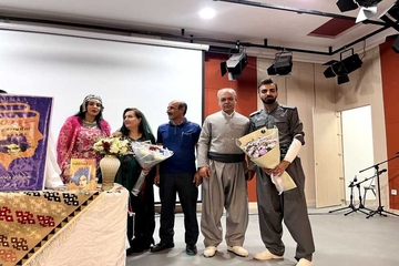 کۆڕی پەردەلادان لە کتێبی ساڵی ئاژاوە لە شاری سنە بەڕێوەچوو
